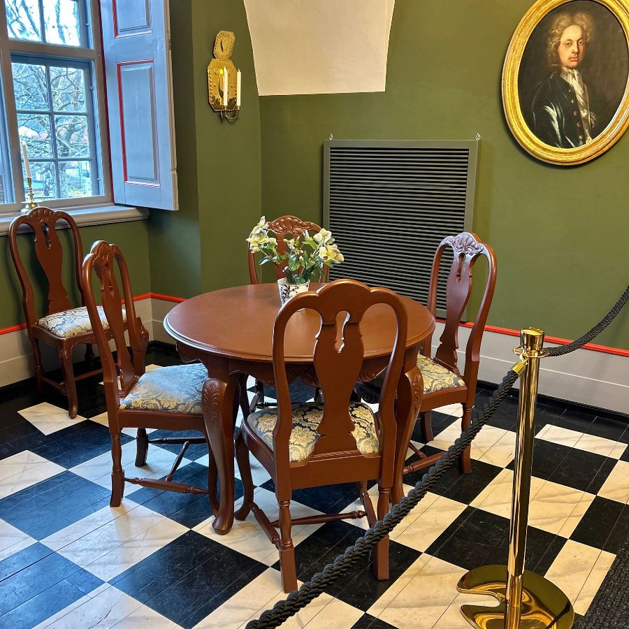 Antikvarisk malerarbeid ved Gramgården