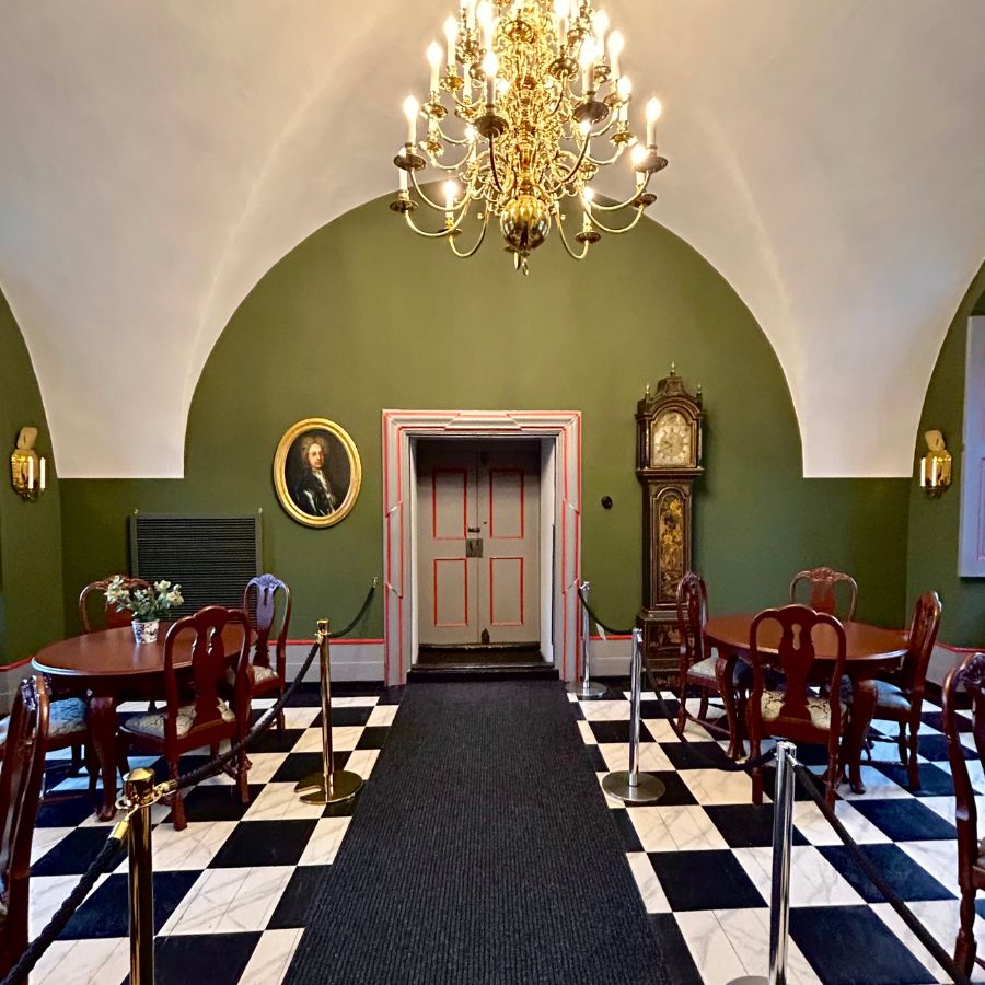 Antikvarisk malerarbeid ved Gramgården