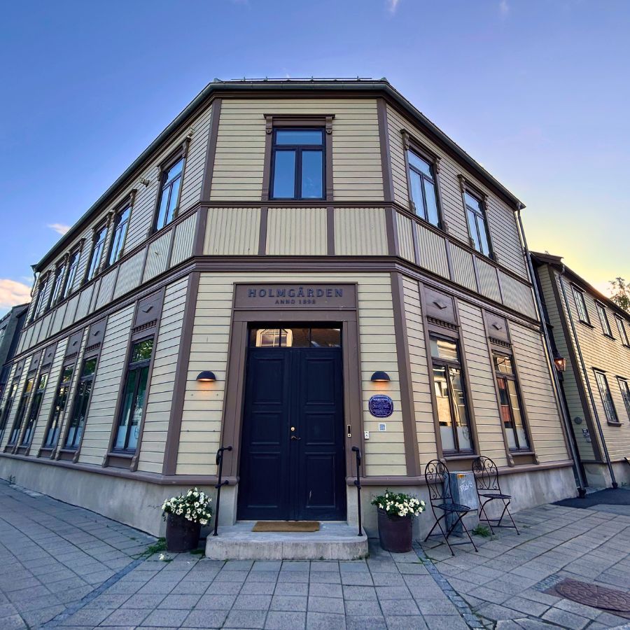 Holmgården malt av Sverresborg Malerservice avdeling Innherred